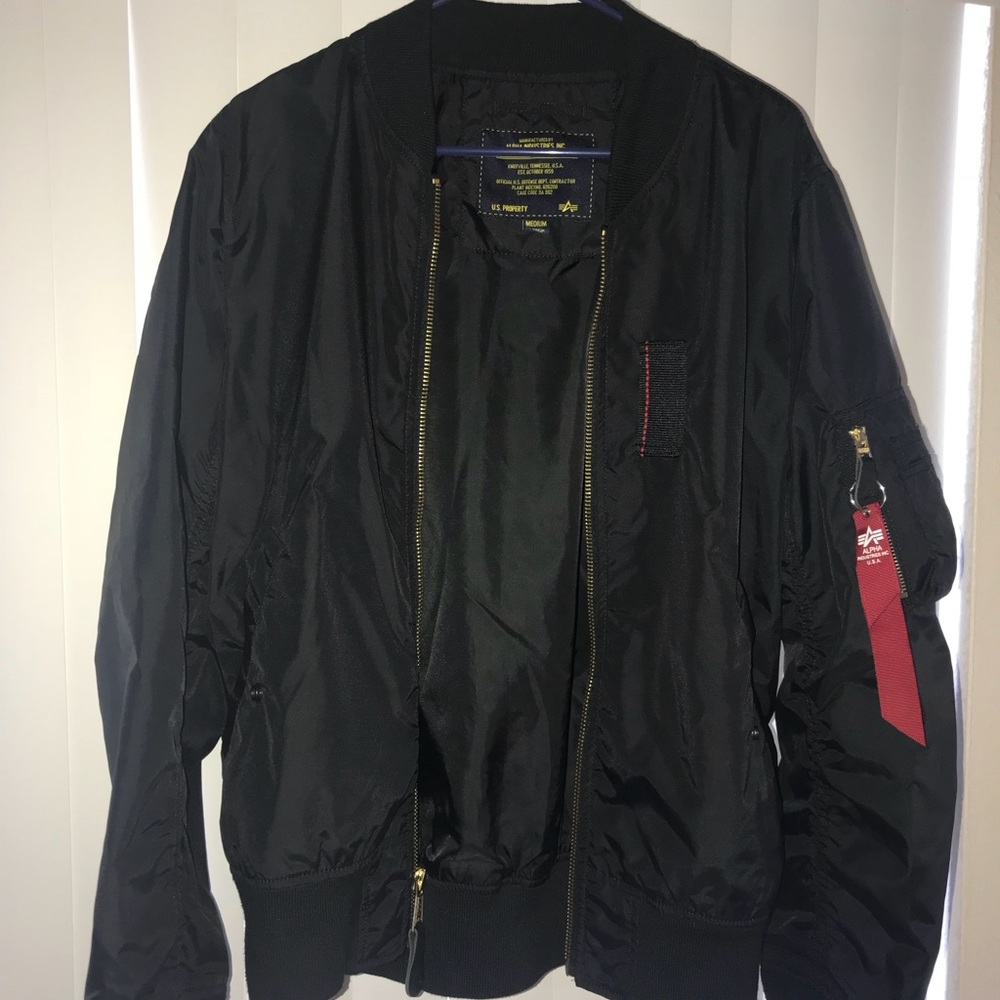 Alpha industries bomber jacket